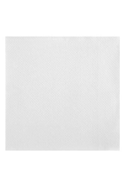 OEM 100 șervețele de masă albe, 23x23cm, dintr-un singur strat - Culori solub...