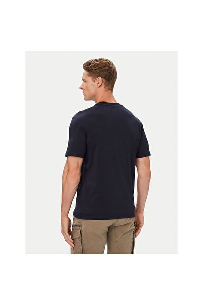 Napapijri Tricou bărbătesc NP0A8A6I1761 Albastru închis