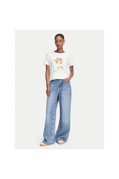 Guess Tricou de damă V6BI14K6742 Alb