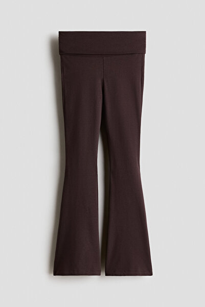 H&M Katlanır Belli İspanyol Paça Tayt