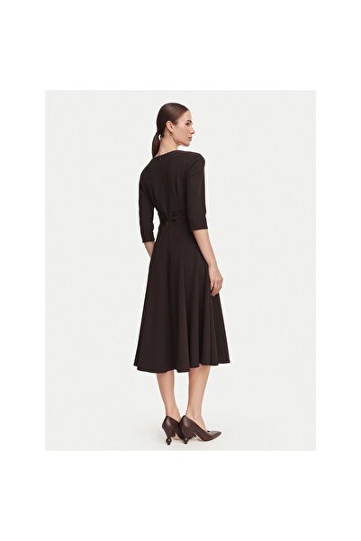 RINASCIMENTO Rochie de cocktail pentru femei CFC0131140003 Maro