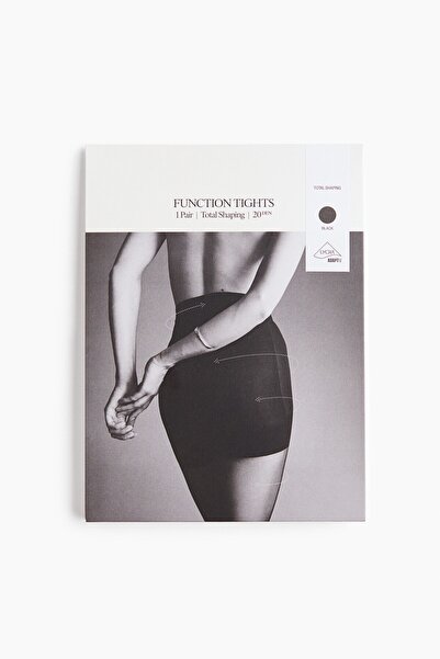 H&M Külotlu Çorap Total Shape 20 Denye Lycra®