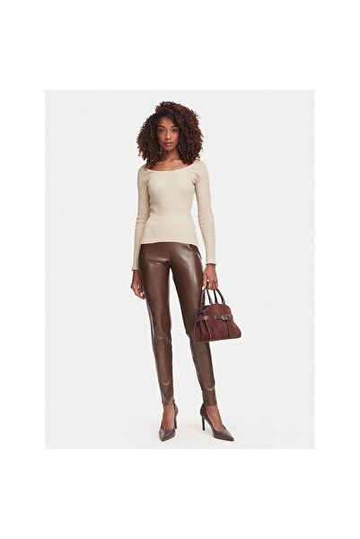 Guess Pulover de damă W6YR22Z0966 Bej