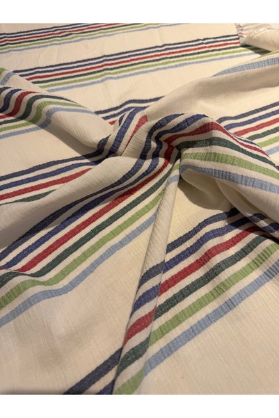 Niks Home 100% Organic Cotton Double Layer Muslin Fabric |   Multipurpose |   1 Meter |   Width: 150cm