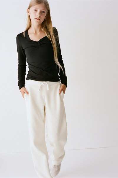 H&M Geniş Jogger Spor Pantolonu Loose Fit