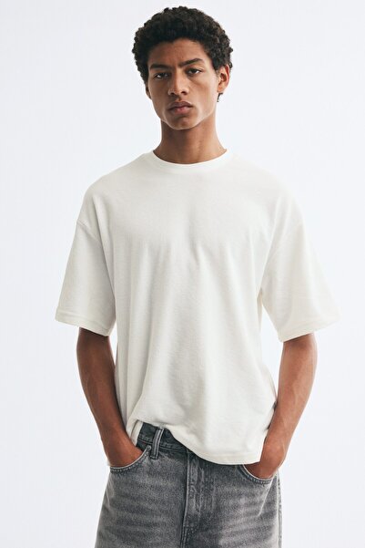 H&M Tişört Oversized Fit