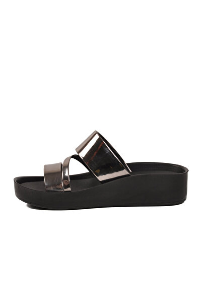 Pierre Cardin Platinum Patent Leather Lightweight Comfortable Sole Double Str...