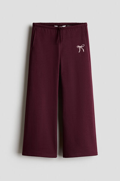 H&M Düz Paçalı Sweatshirt Jogger Pantolon
