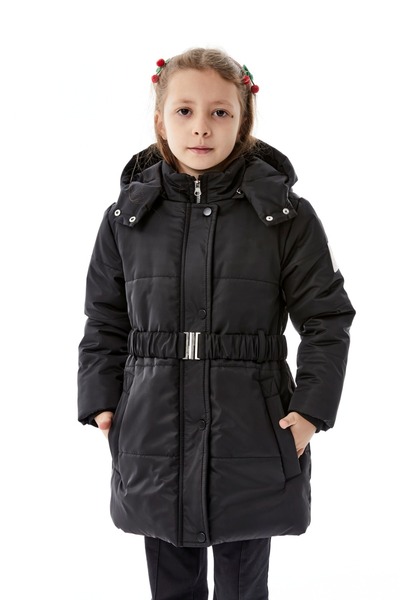 pearnight Girl's Hooded Winter Puffer Coat