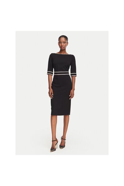 RINASCIMENTO Rochie de cocktail pentru femei CFC0131086003 Negru