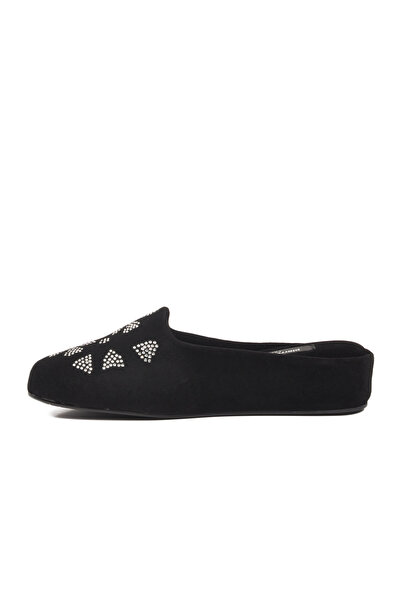 Pierre Cardin Black Covered Front Lightweight Comfortable Sole Women's House ...
