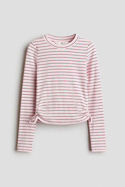 H&M Pamuklu ve Ribanalı Üst