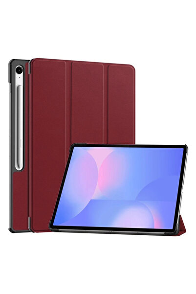 Techsuit - FoldPro - Samsung Galaxy Tab S10 FE Plus - Red, protectie antisoc