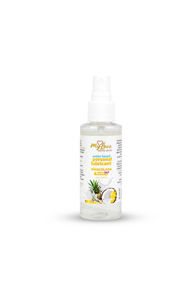 mylove Lubrifianți aromatizați Seria Aroma Intim și Masaj 2 în 1 Pina Colada ...