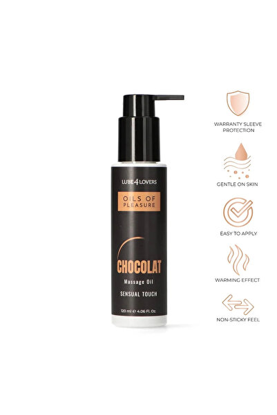 Lube4Lovers Масажни масла Pleasure Шоколадово масажно масло 120 мл