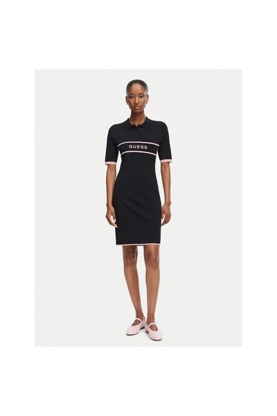 Guess Rochie de zi cu zi pentru femei V6YK09Z1168 Negru