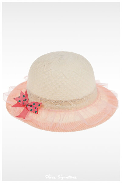 PIECE SIGNATURE Children's Mercerized Hat (52-54 Cm) 2-6 Years Old (With Adju...