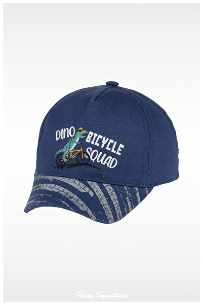 PIECE SIGNATURE 100% Cotton Sun Hat for Boys (1-3 Years) (Size 48-50)
