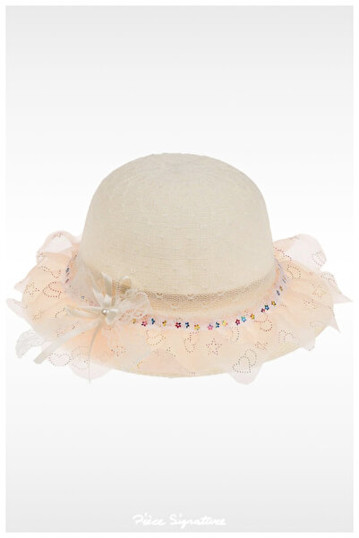 PIECE SIGNATURE Children's Mercerized Hat (52-54 Cm) 2-6 Years Old (With Adju...
