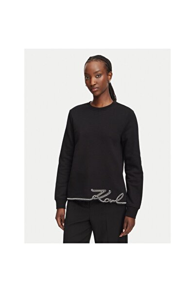 Karl Lagerfeld Bluze - Negru - Confort
