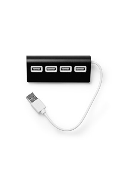 STAMINA Hub USB PLERION, 4 porturi, negru