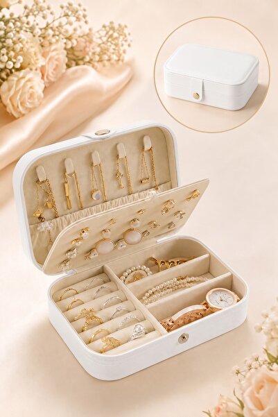 Boldy Travel Jewelry Box - Jewelry Organizer Box - Jewellery Box - Jewelry Ac...