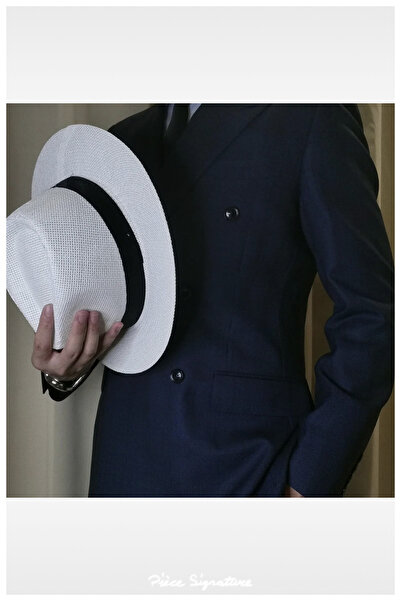PIECE SIGNATURE Papyrus Flat Hat (For Women And Men)