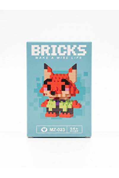 Lama Store Bricks Puzzle Sevimli Karakterler 3D Yapboz - Hayvan Ve Çizgi Figü...