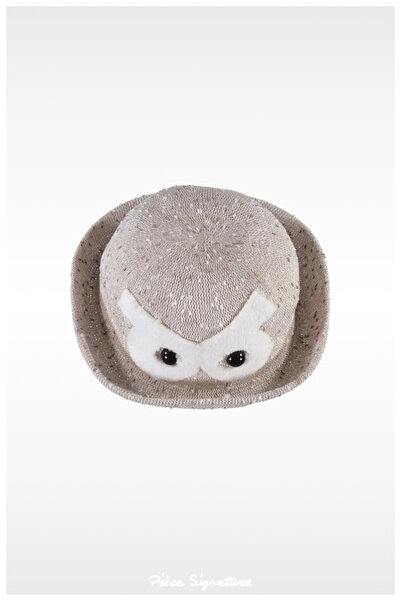 PIECE SIGNATURE Octopus Mercerized Children's Hat (Age 2-5) (Red Light Brown)