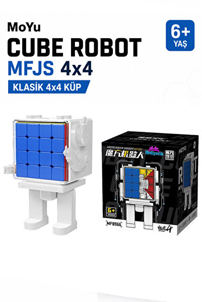 hediyecik Moyu Meilong 4x4 Robot Küp Zeka Küpü Akıl Küpü Rübik Küp Speed Cube