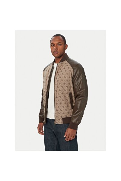 Guess Geacă bomber bărbați M6YL13W2804 Maro