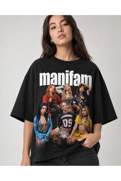 fingerjewerly Manifest Group Special Design Manifam Printed Oversize T-Shirt ...