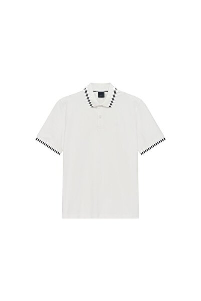 BUGATTI Tricouri polo - Alb - Gât polo