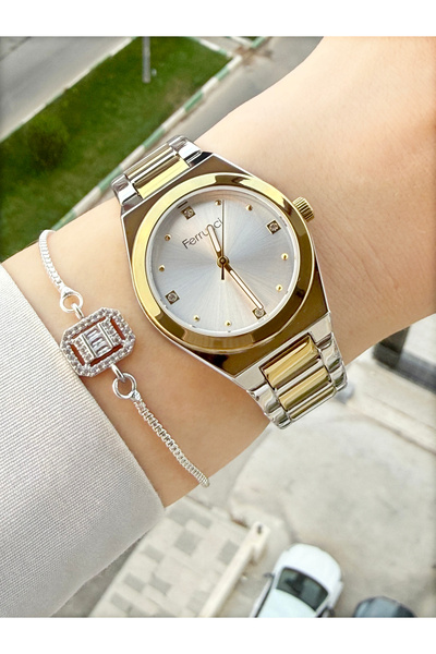 Ferrucci 33mm Waterproof Steel Women's Wristwatch