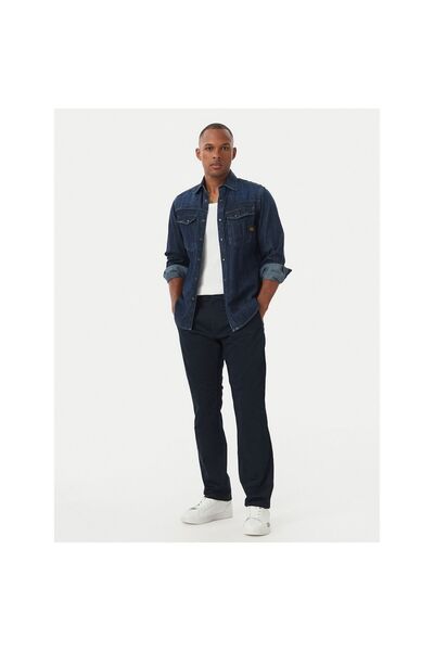 G-STAR RAW Pantaloni chinos bărbați D25547 5126 Albastru închis