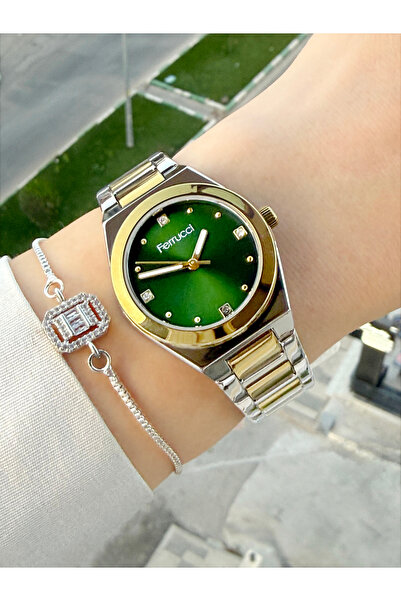 Ferrucci 33 mm Su Geçirmez Çelik Kadın Kol Saati