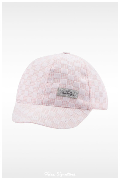 PIECE SIGNATURE 100% Cotton Sun Hat for Baby Girls (0-18 Months) (Size 44-46)