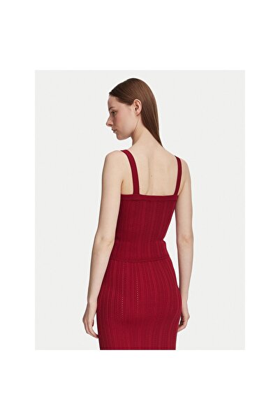 Guess Top de damă W6YR25Z0972 Bordeaux