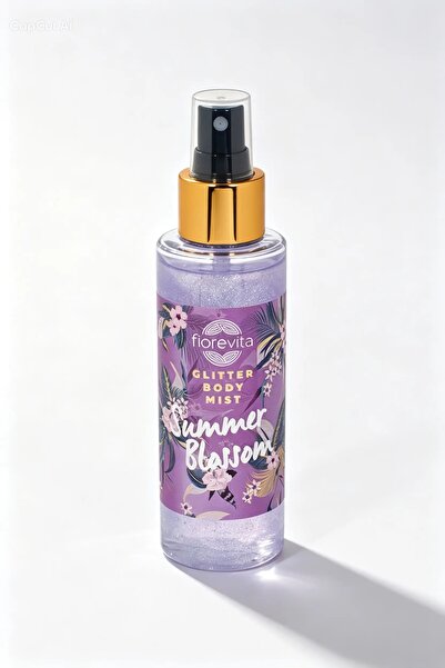 Fiorevita Spray de corp parfumat cu sclipici Glitter Body Mist Summer Blossom...