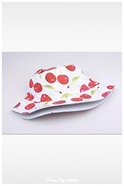 PIECE SIGNATURE Foldable Quality Cherry Fisherman Hat Unisex