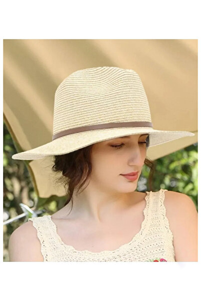 PIECE SIGNATURE Jazz Panama Hat Luxury Straw (57-58 cm) (Unisex) (Adjustment ...