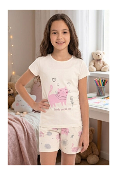 Kız Çocuk Şort T-Shirt Takım