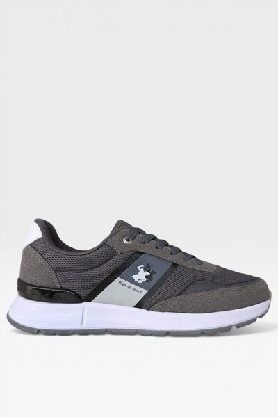 Jagulep Men's Airfile Sports Shoes Smoke - Black