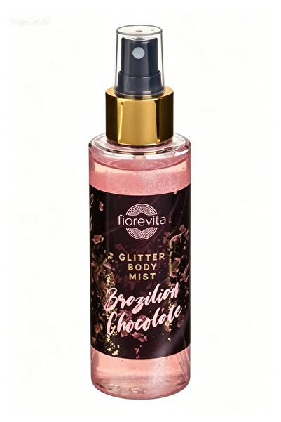 Fiorevita Spray de corp parfumat cu sclipici Glitter Body Mist Brazilian Choc...