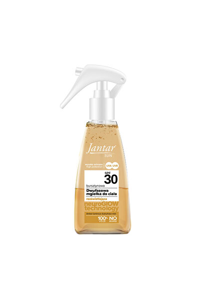 JANTAR Spray de corp protectiv în două faze, cu nuanță de chihlimbar, SPF30, ...