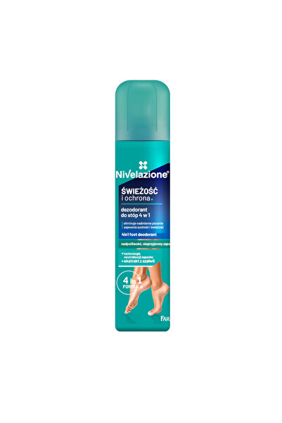 Nivelazione Deodorant pentru picioare 4-în-1, 180 ml