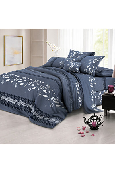 EMATTEIRO 4-Piece Duvet Cover Set with Duvet Cover and 2 Pillow, Modern Print