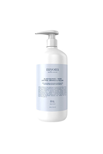 Other Myom Black Blonde Mask Mască de tonifiere neagră pentru păr blond 1000ml