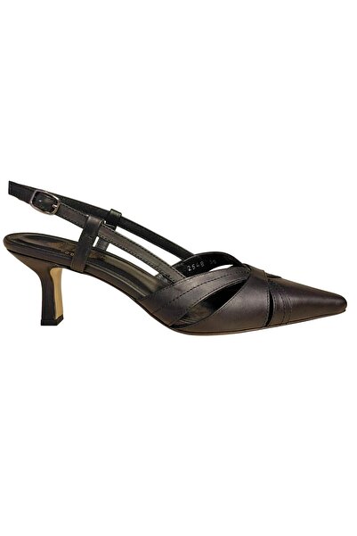 NISH N2548 Genuine Leather Heeled Shoes