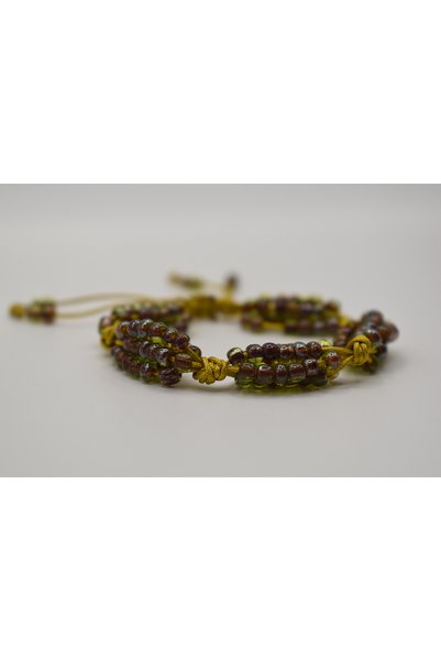 Designed Handmade Olive Cluster Cord